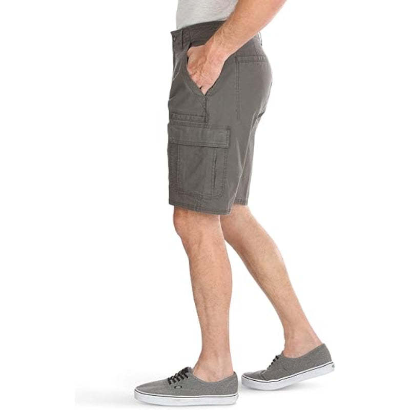 Side Pockets Comfy Cargo Shorts-Waves And Trunks