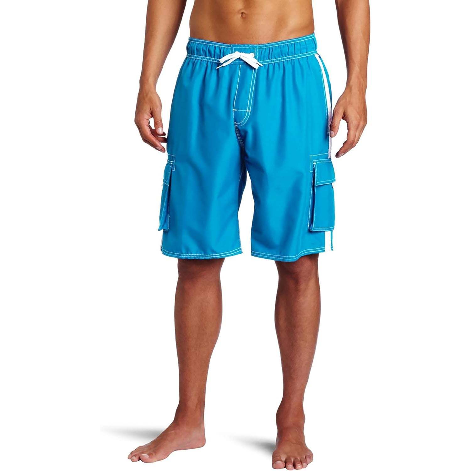 Side Pockets Swim Trunks-Waves And Trunks