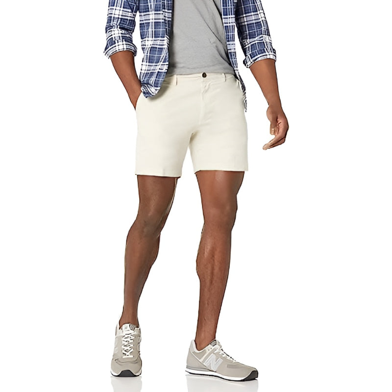 Slim Fit Comfort Stretch Shorts-Waves And Trunks
