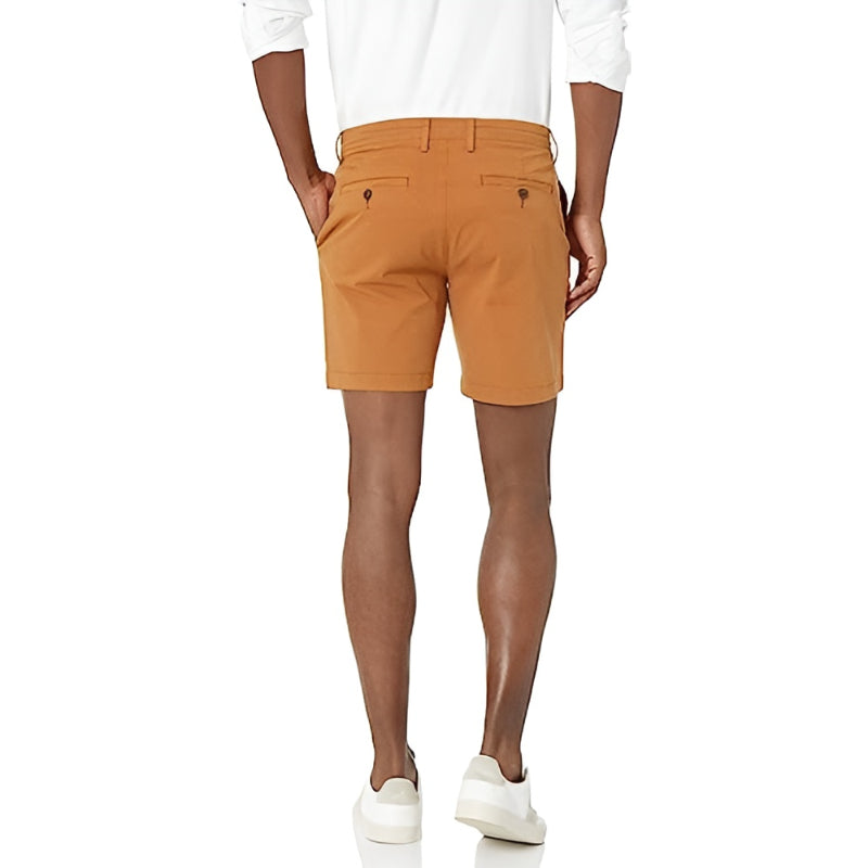 Slim Fit Comfort Stretch Shorts-Waves And Trunks