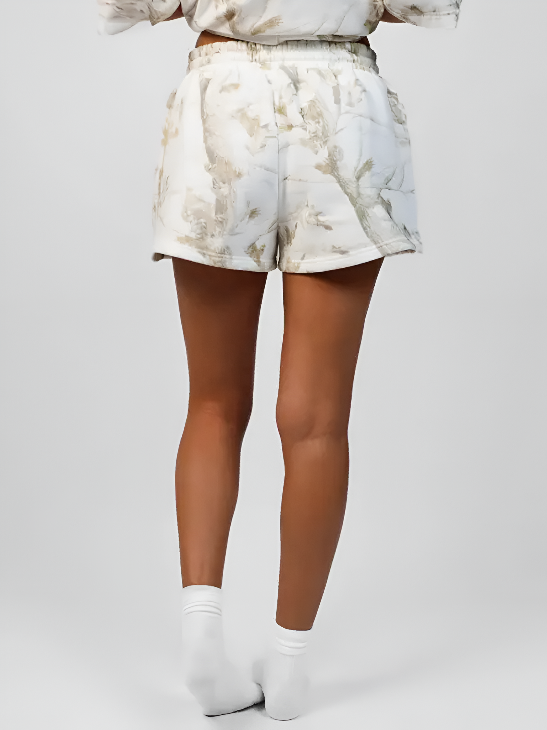 Soft Summer Style Camo Shorts For Women