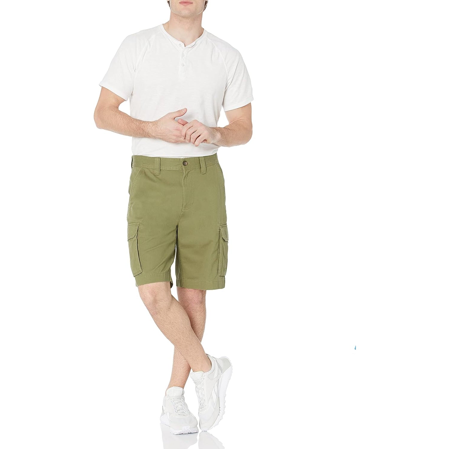 Soft Classic Fit Cargo Short-Waves And Trunks
