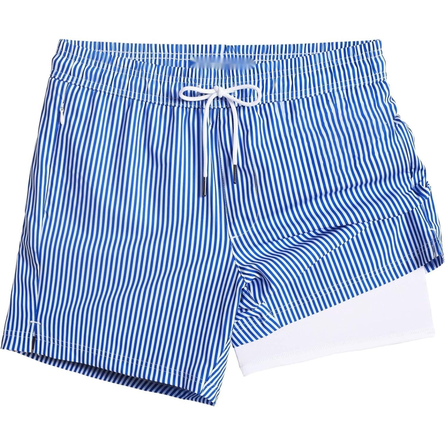 Stretch Beach Trunks-Waves And Trunks