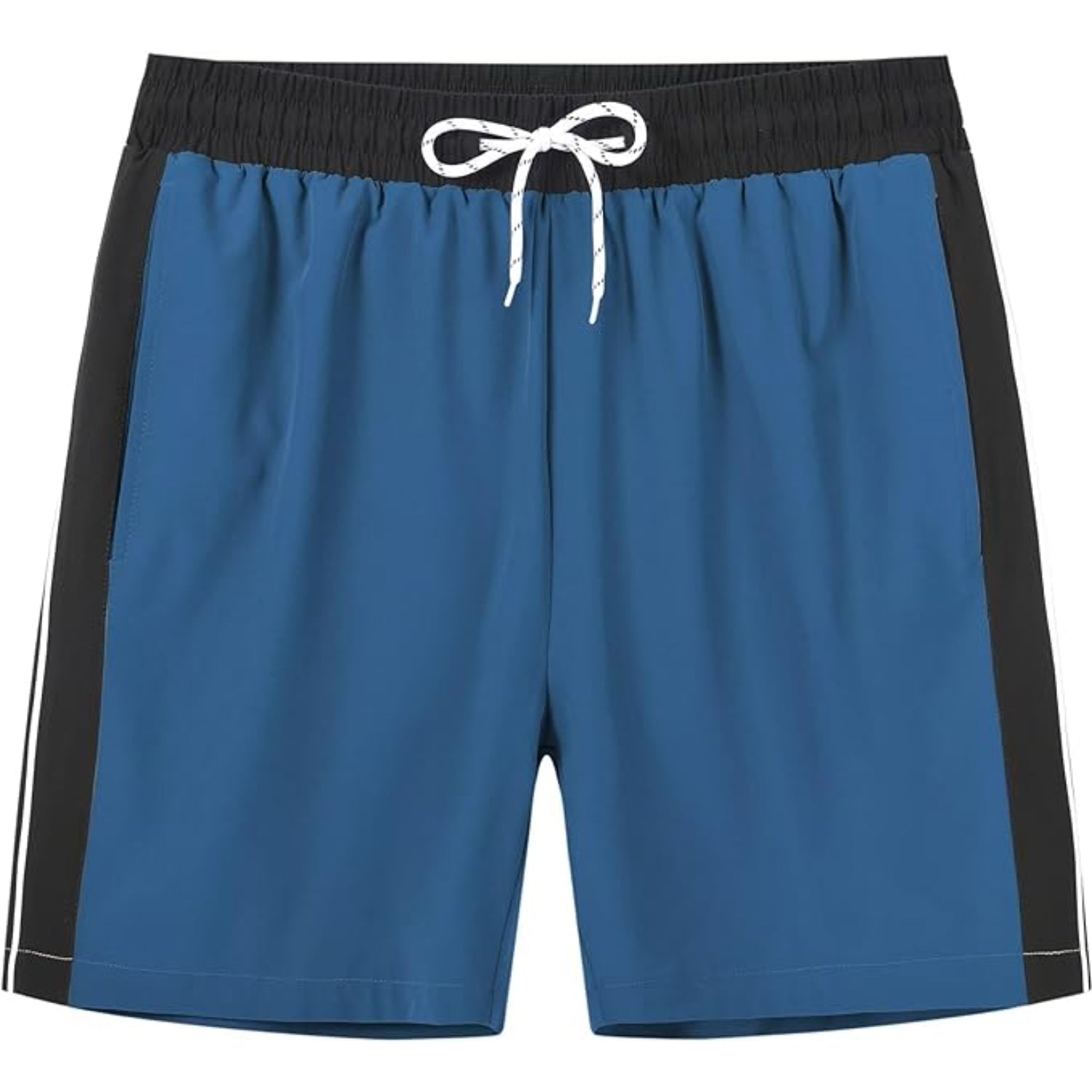 Stretchable Swim Shorts With Zipper Pockets-Waves And Trunks