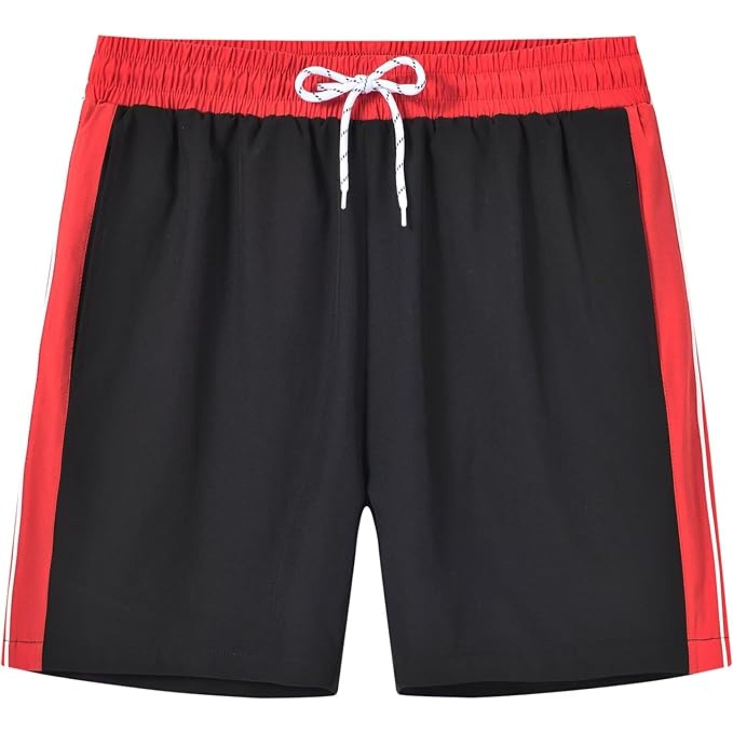Stretchable Swim Shorts With Zipper Pockets-Waves And Trunks