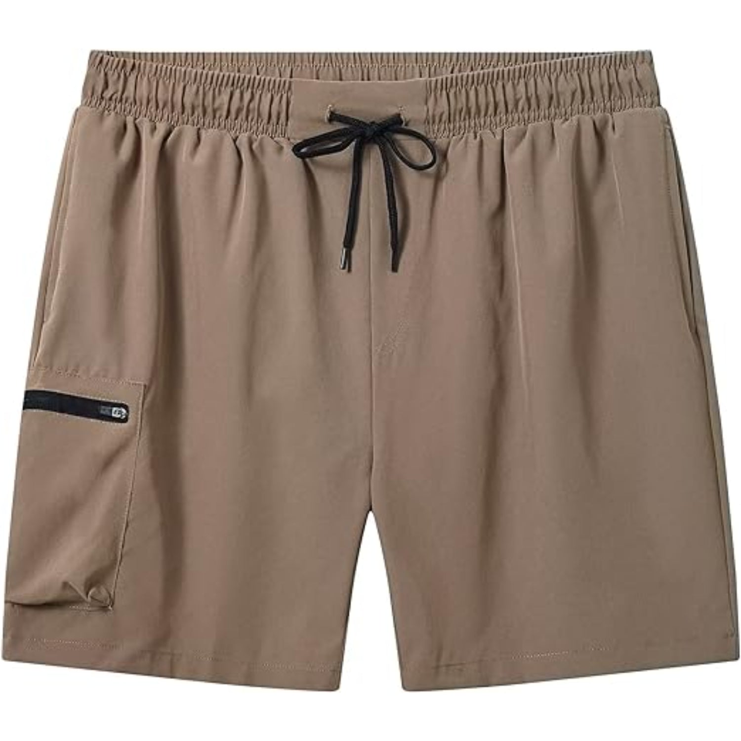 Stretchable Swim Shorts With Zipper Pockets-Waves And Trunks