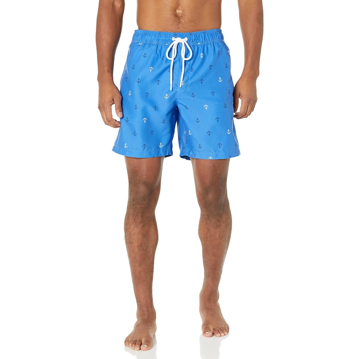 Quick Dry Swim Trunks With Mesh Liner-Waves And Trunks