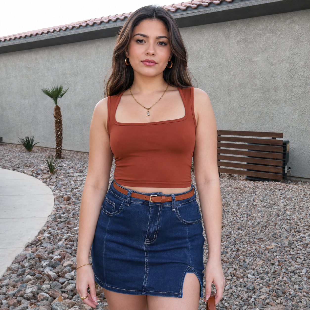 Summer Stretch Denim Skirt Shorts For Women