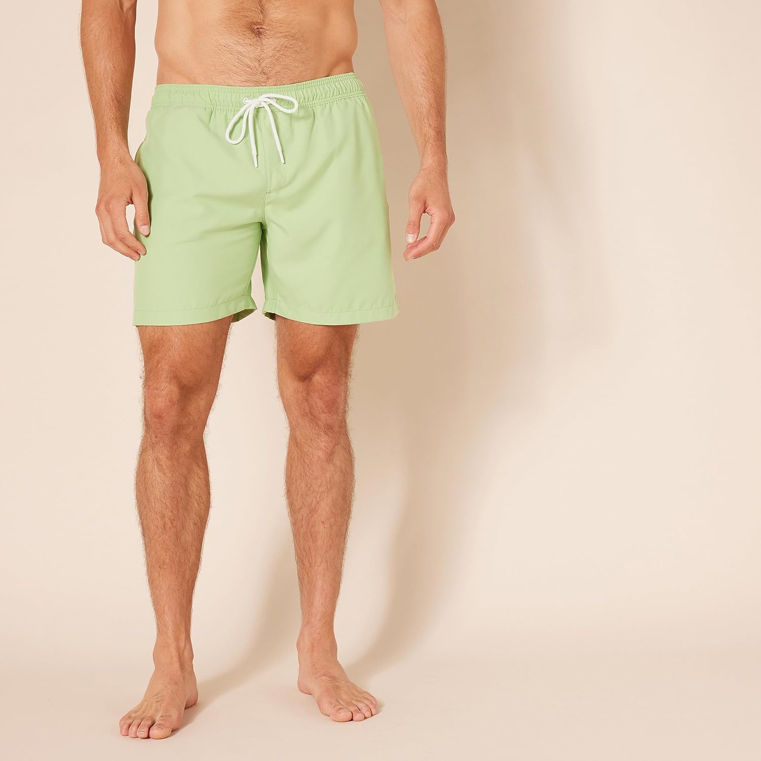 Swim Shorts With Adjustable Drawstring-Waves And Trunks