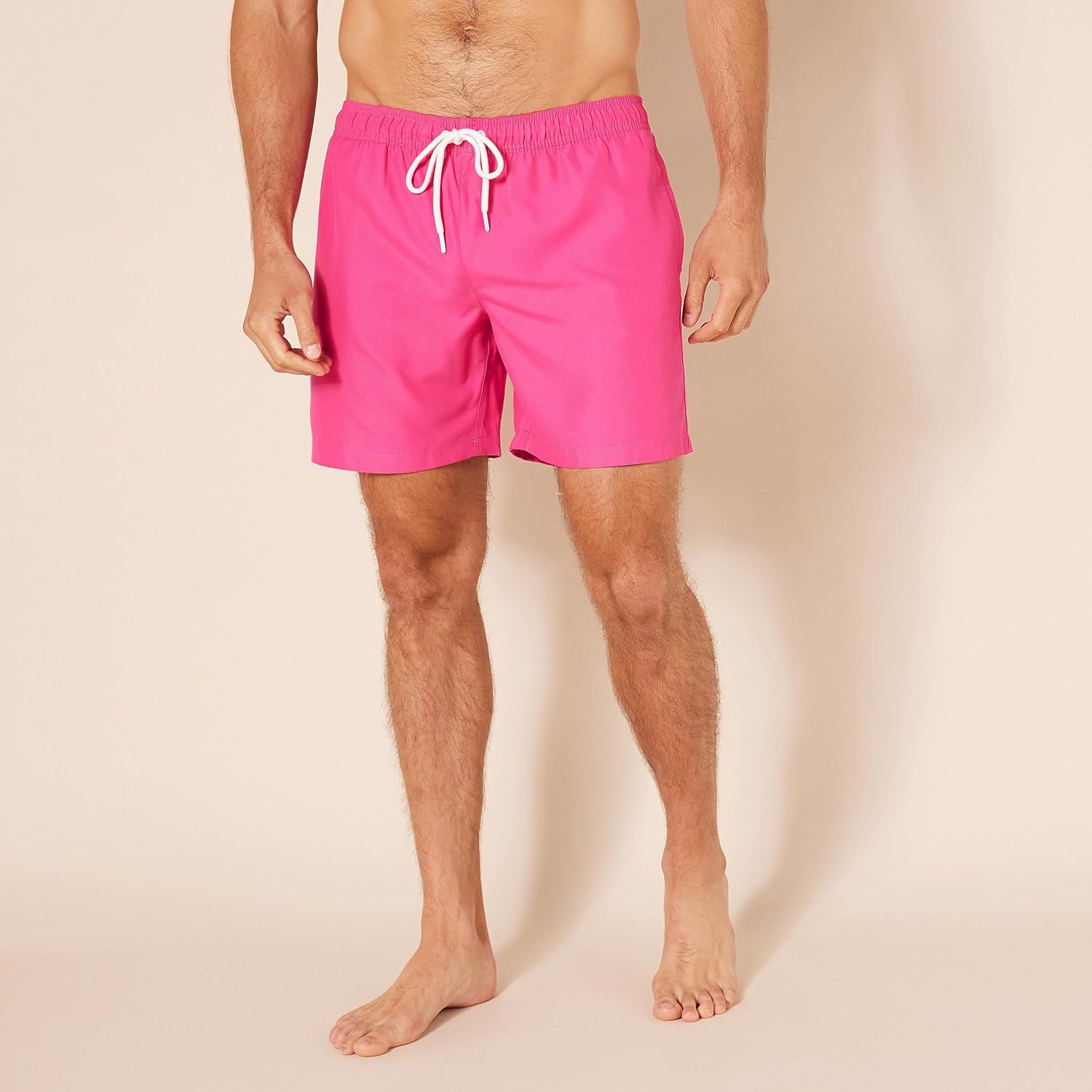 Swim Shorts With Adjustable Drawstring-Waves And Trunks