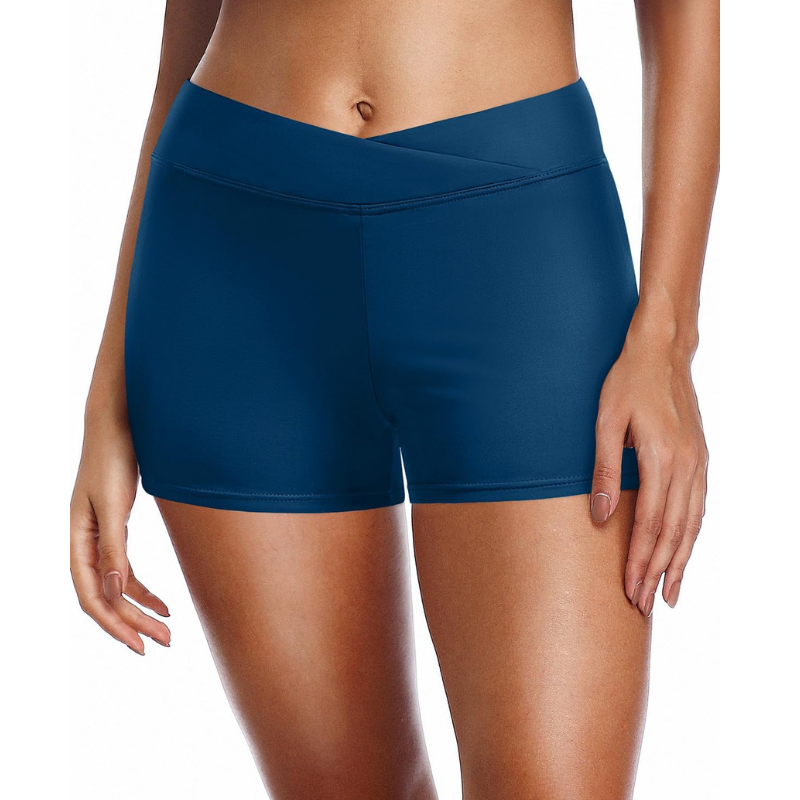 Swim Shorts Cross Design – Quick Dry for Active Water Activities-Waves And Trunks