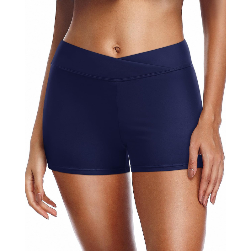Swim Shorts Cross Design – Quick Dry for Active Water Activities-Waves And Trunks