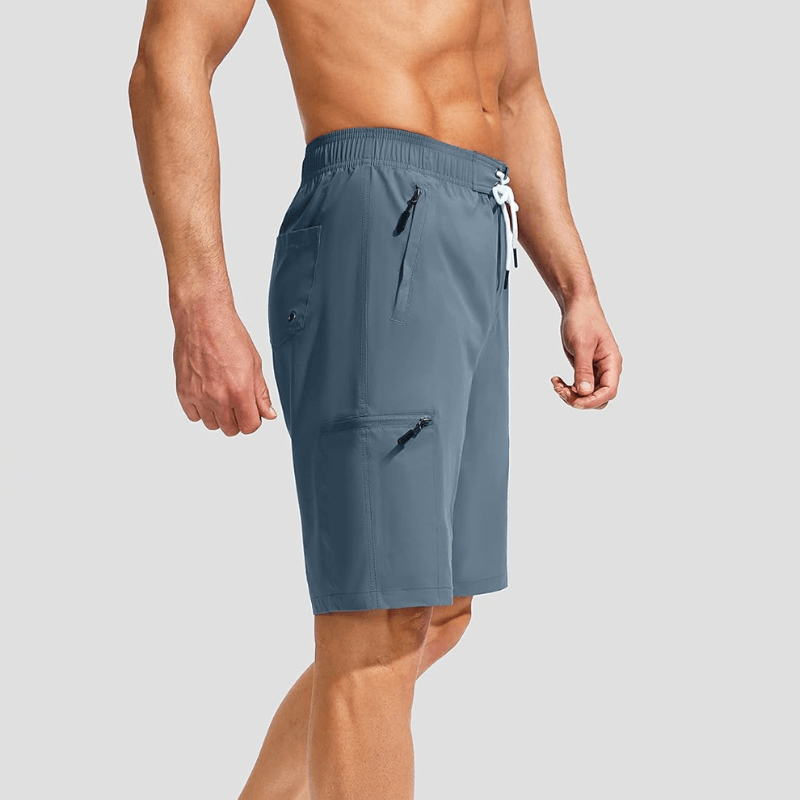 Swim Trunks Quick-Dry Board Shorts – Lightweight Wear With 5 Pockets-Waves And Trunks