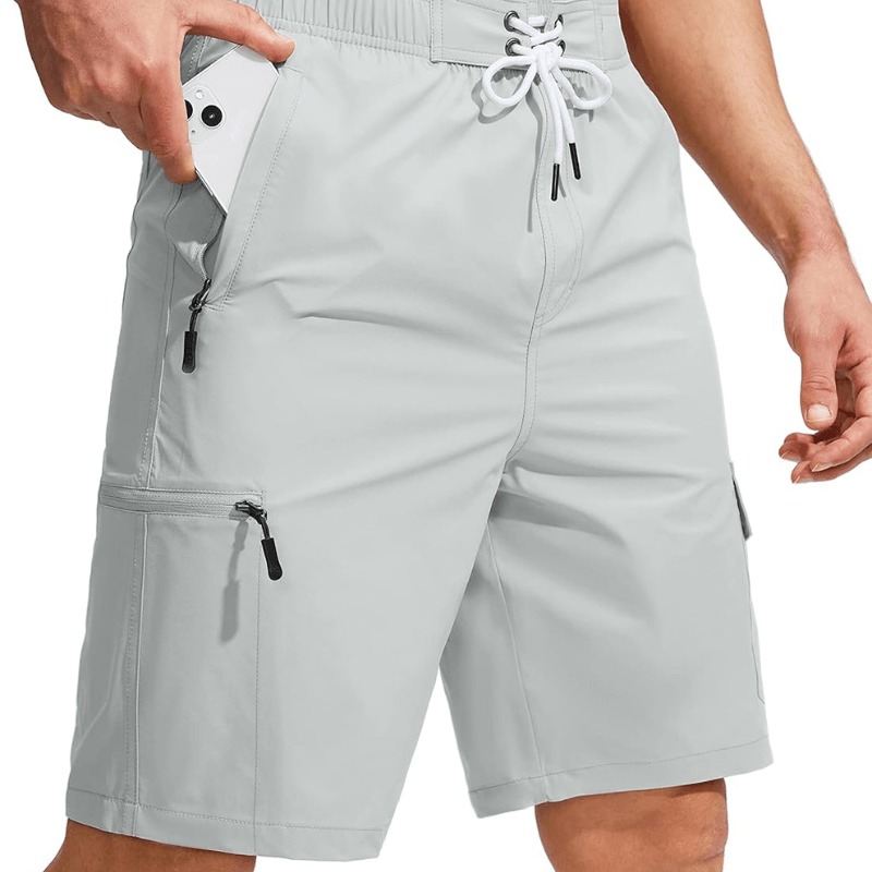 Swim Trunks Quick-Dry Board Shorts – Lightweight Wear With 5 Pockets-Waves And Trunks