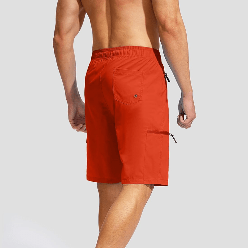 Swim Trunks Quick-Dry Board Shorts – Lightweight Wear With 5 Pockets-Waves And Trunks