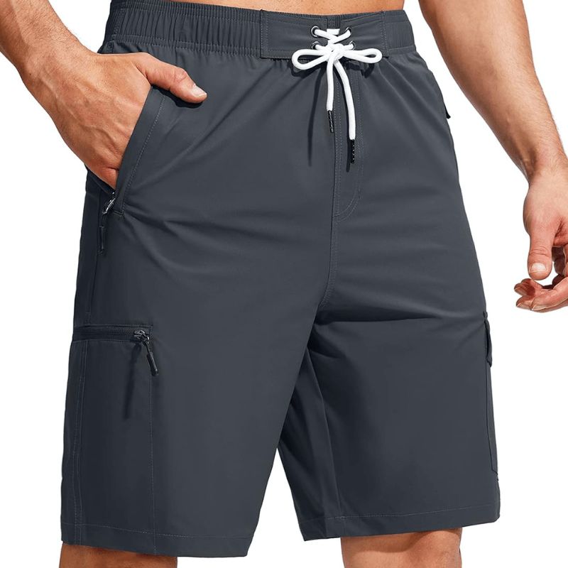 Swim Trunks Quick-Dry Board Shorts – Lightweight Wear With 5 Pockets-Waves And Trunks