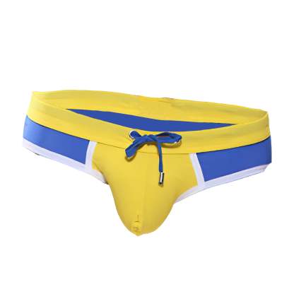 The Aussie Bum Draw String Brief-Waves And Trunks