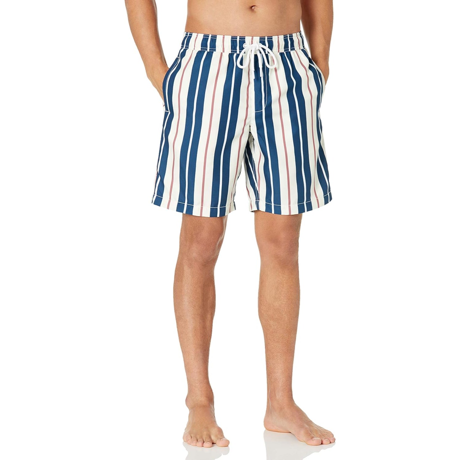 Tropical Flamingo Swim Trunks-Waves And Trunks