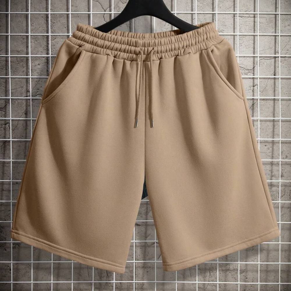 Track Shorts With Drawstring For Men