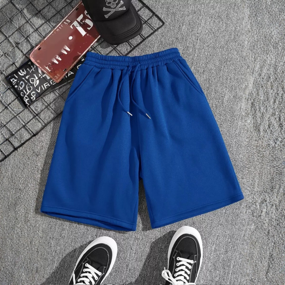 Track Shorts With Drawstring For Men