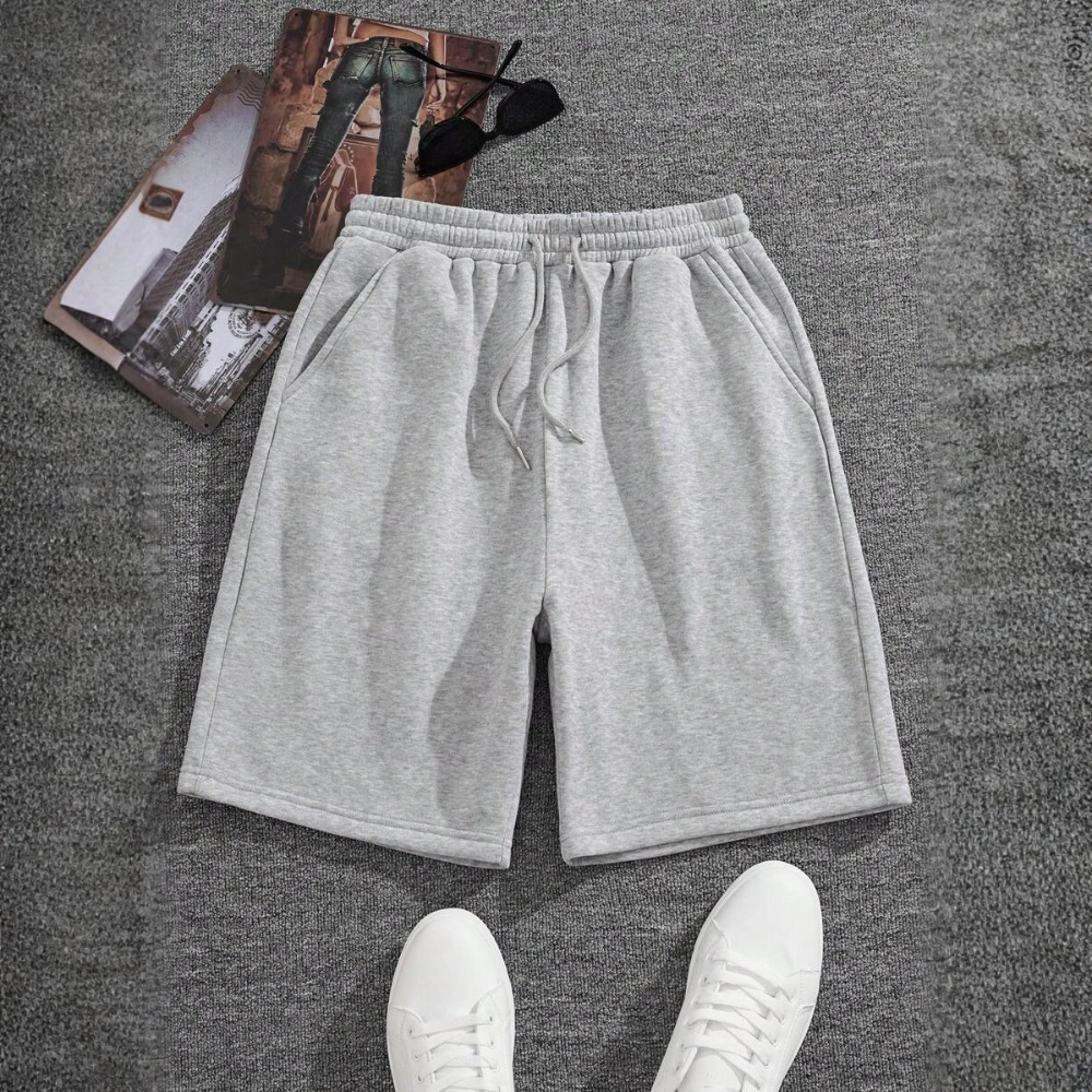 Track Shorts With Drawstring For Men