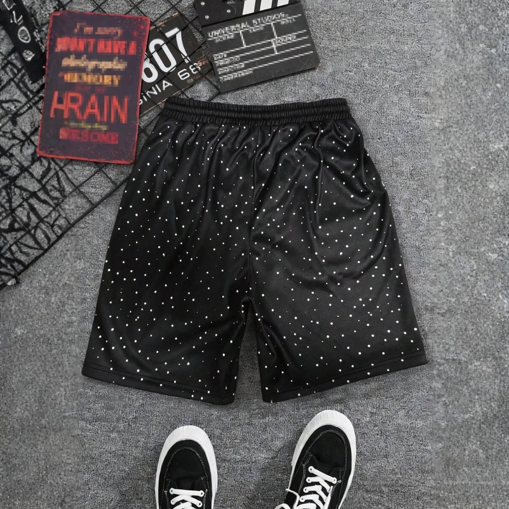Track Shorts With Drawstring For Men