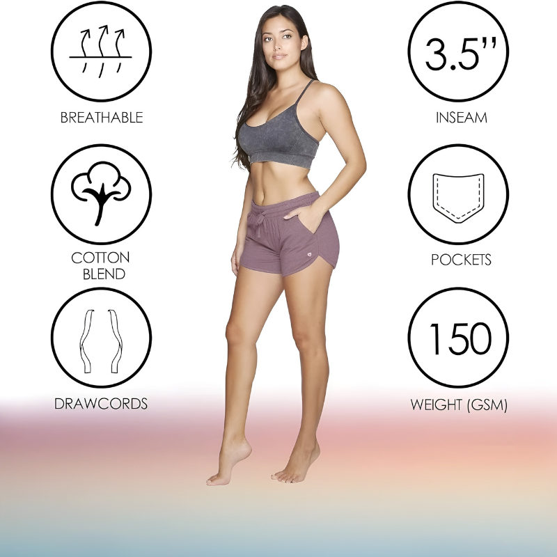 Comfort Fit Cotton Shorts – Adjustable Drawstring-Waves And Trunks