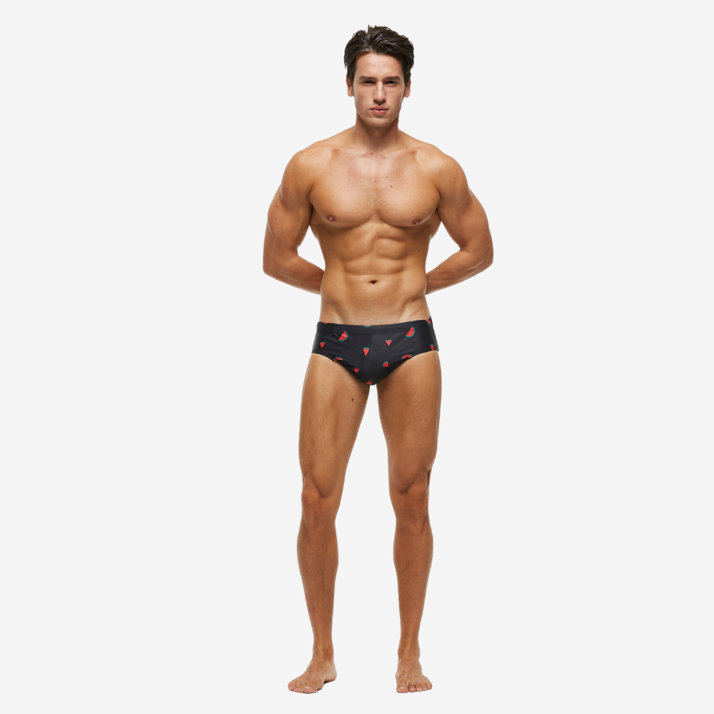Watermelons String Summer Brief-Waves And Trunks