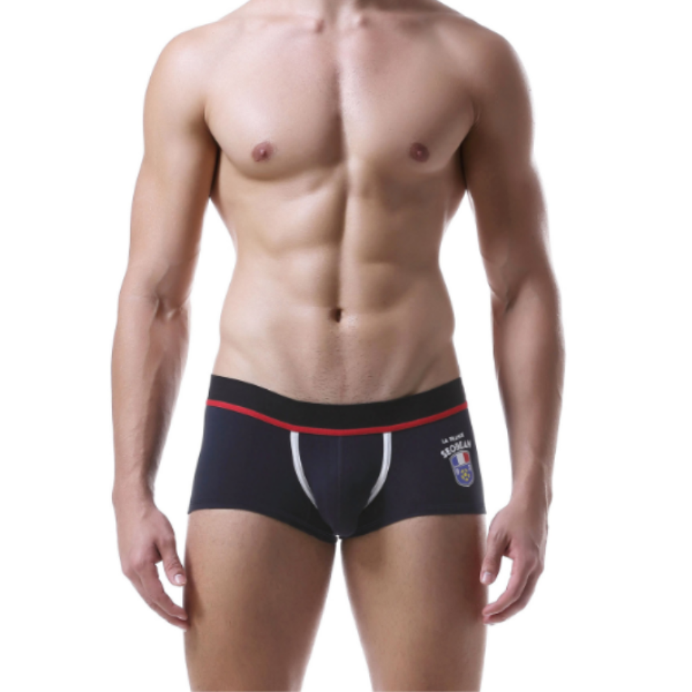 The Waist Stripe Draw String Brief-Waves And Trunks