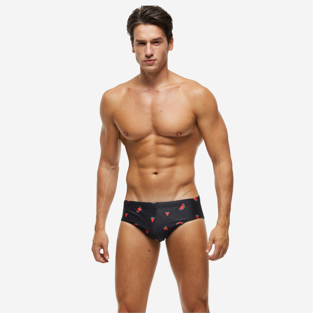 Watermelons String Summer Brief-Waves And Trunks