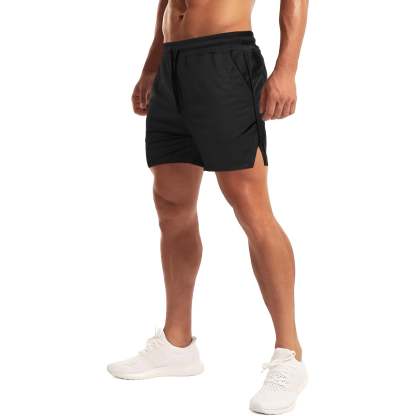 Workout Shorts Zip Pocket – Lightweight and Athletic Fit-Waves And Trunks