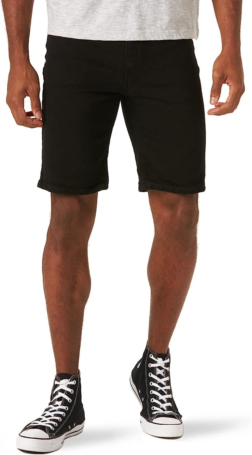 Classic Relaxed Fit Jean Shorts-Waves And Trunks