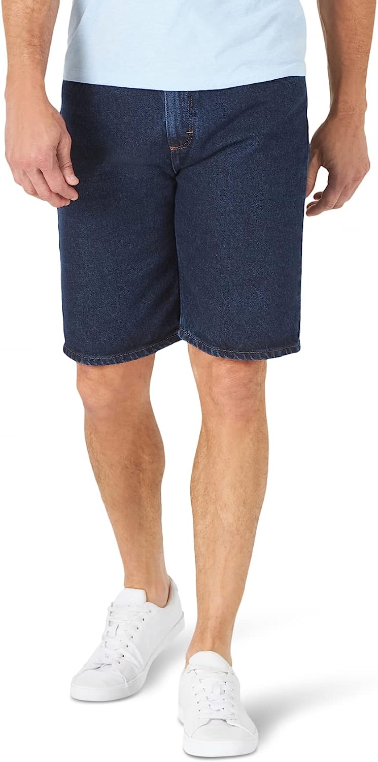 Classic Relaxed Fit Jean Shorts-Waves And Trunks