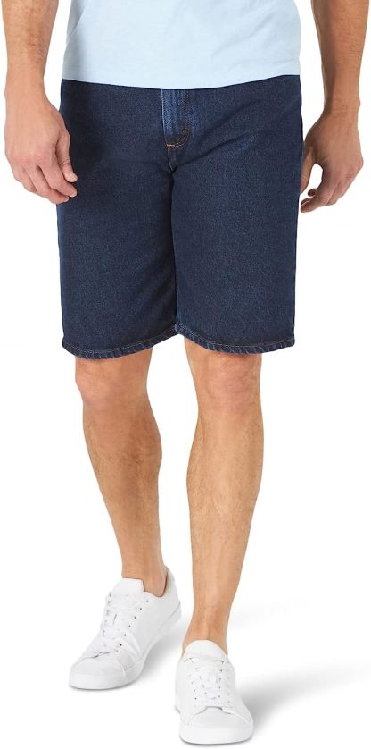 Classic Relaxed Fit Jean Shorts-Waves And Trunks