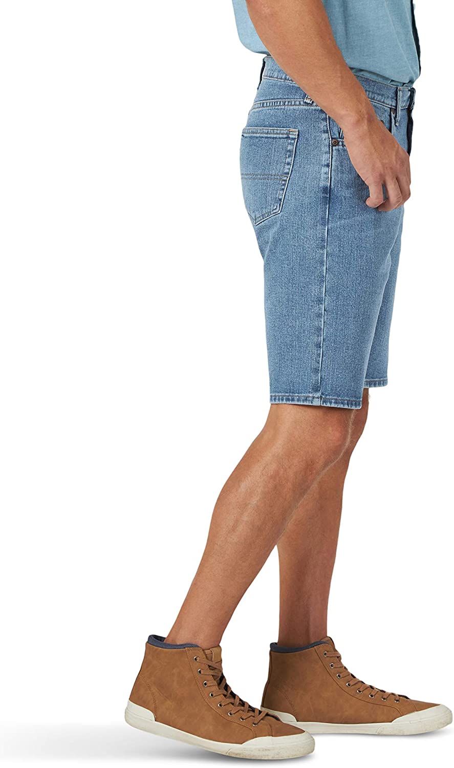 Breathable And Durable Denim Shorts-Waves And Trunks