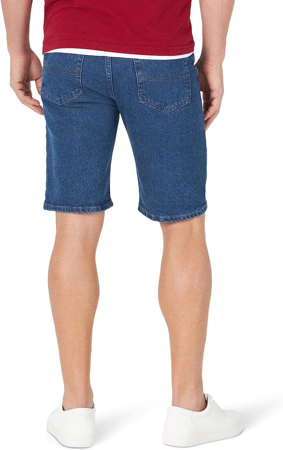 Classic Relaxed Fit Jean Shorts-Waves And Trunks