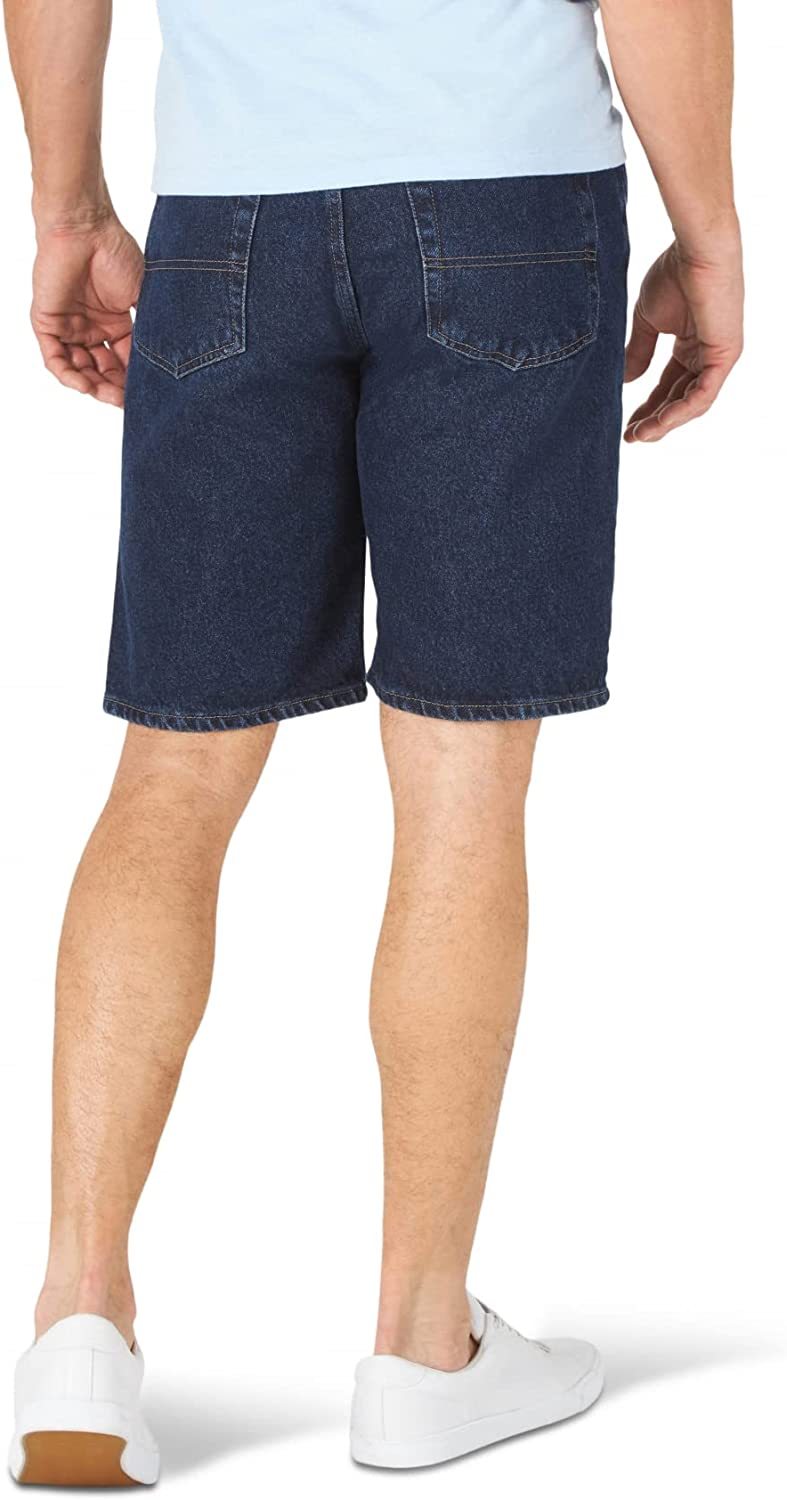 Classic Relaxed Fit Jean Shorts-Waves And Trunks