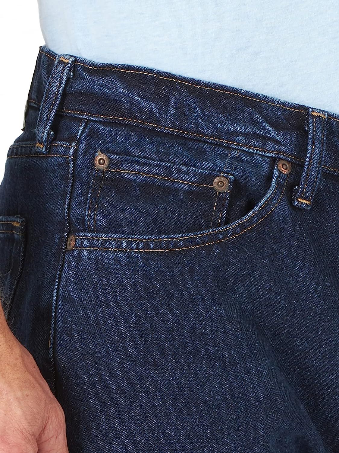 Classic Relaxed Fit Jean Shorts-Waves And Trunks