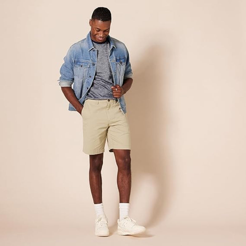 Zip Fly With Button Chino Shorts-Waves And Trunks