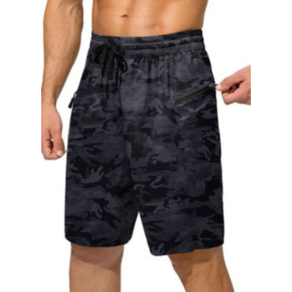 Zipper Pockets Beach Shorts-Waves And Trunks