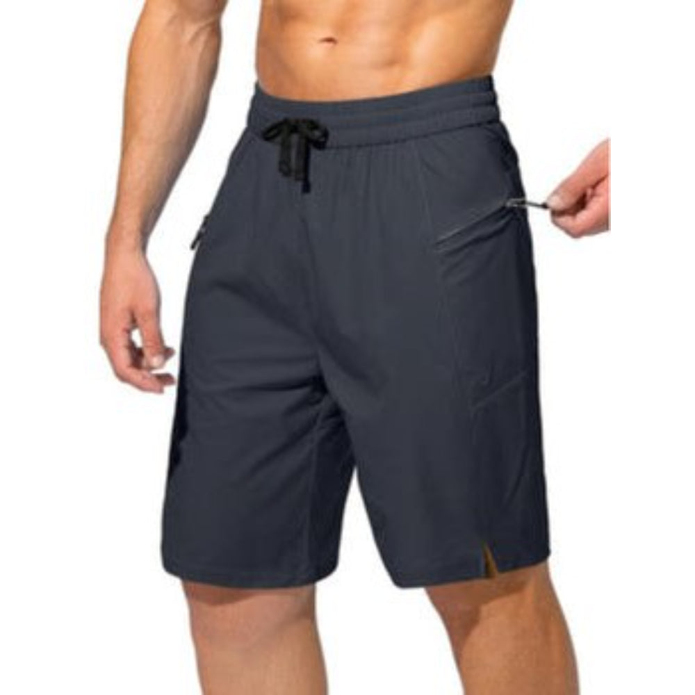 Zipper Pockets Beach Shorts-Waves And Trunks