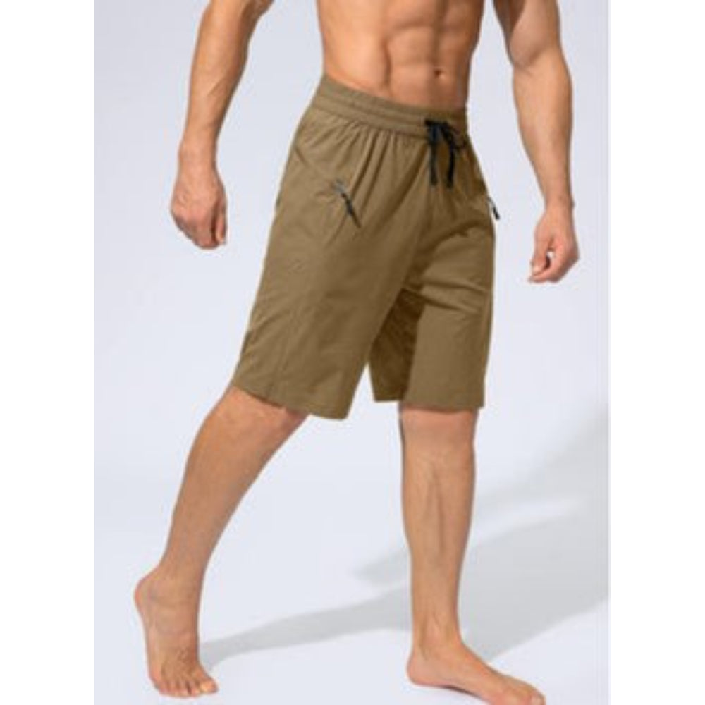 Zipper Pockets Beach Shorts-Waves And Trunks