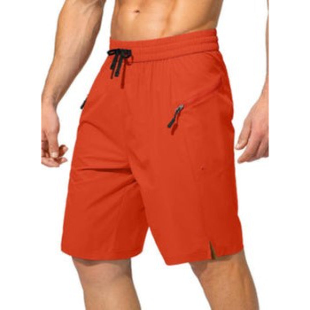 Zipper Pockets Beach Shorts-Waves And Trunks