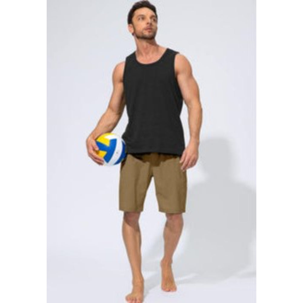 Zipper Pockets Beach Shorts-Waves And Trunks