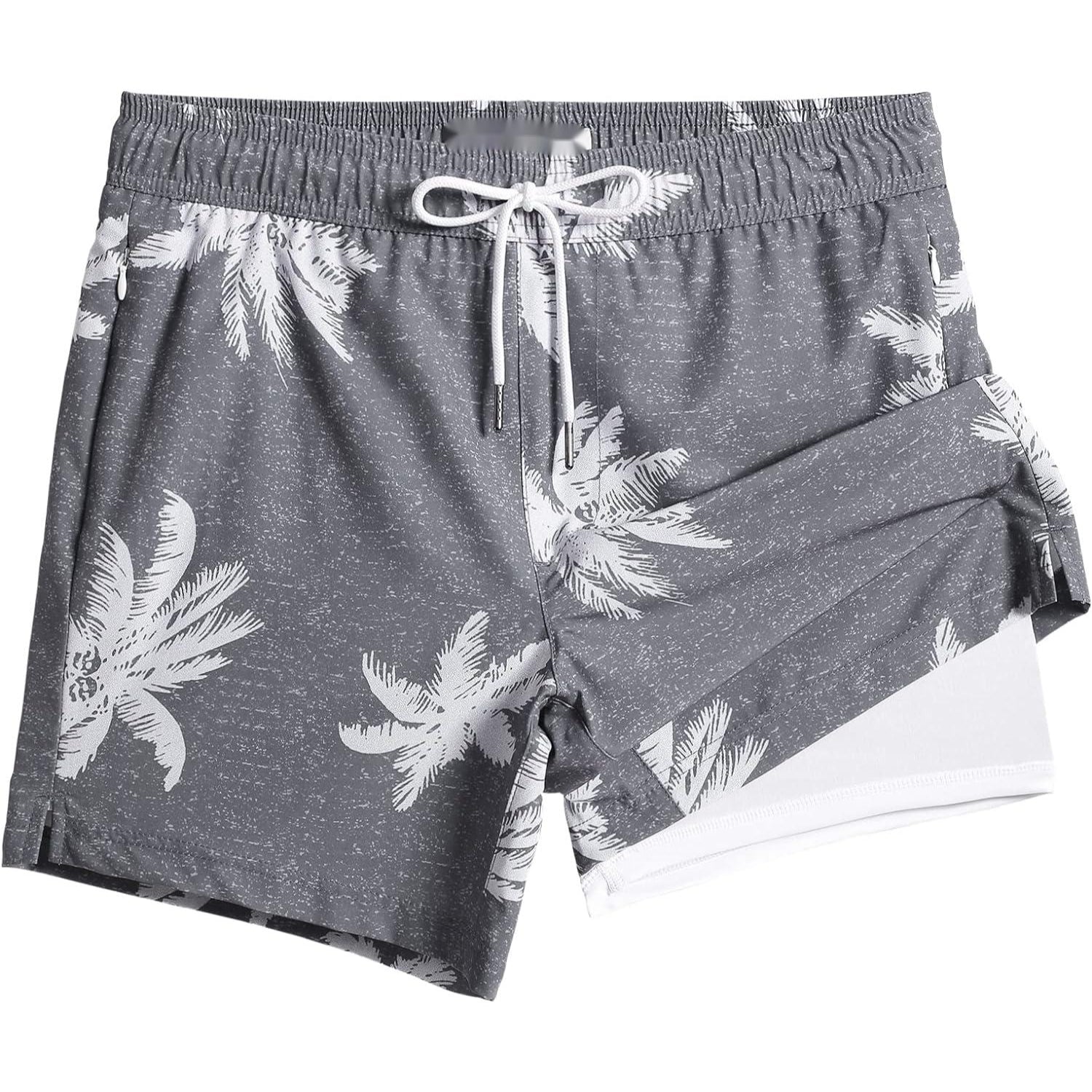 Zipper Pockets Quick Dry Shorts-Waves And Trunks
