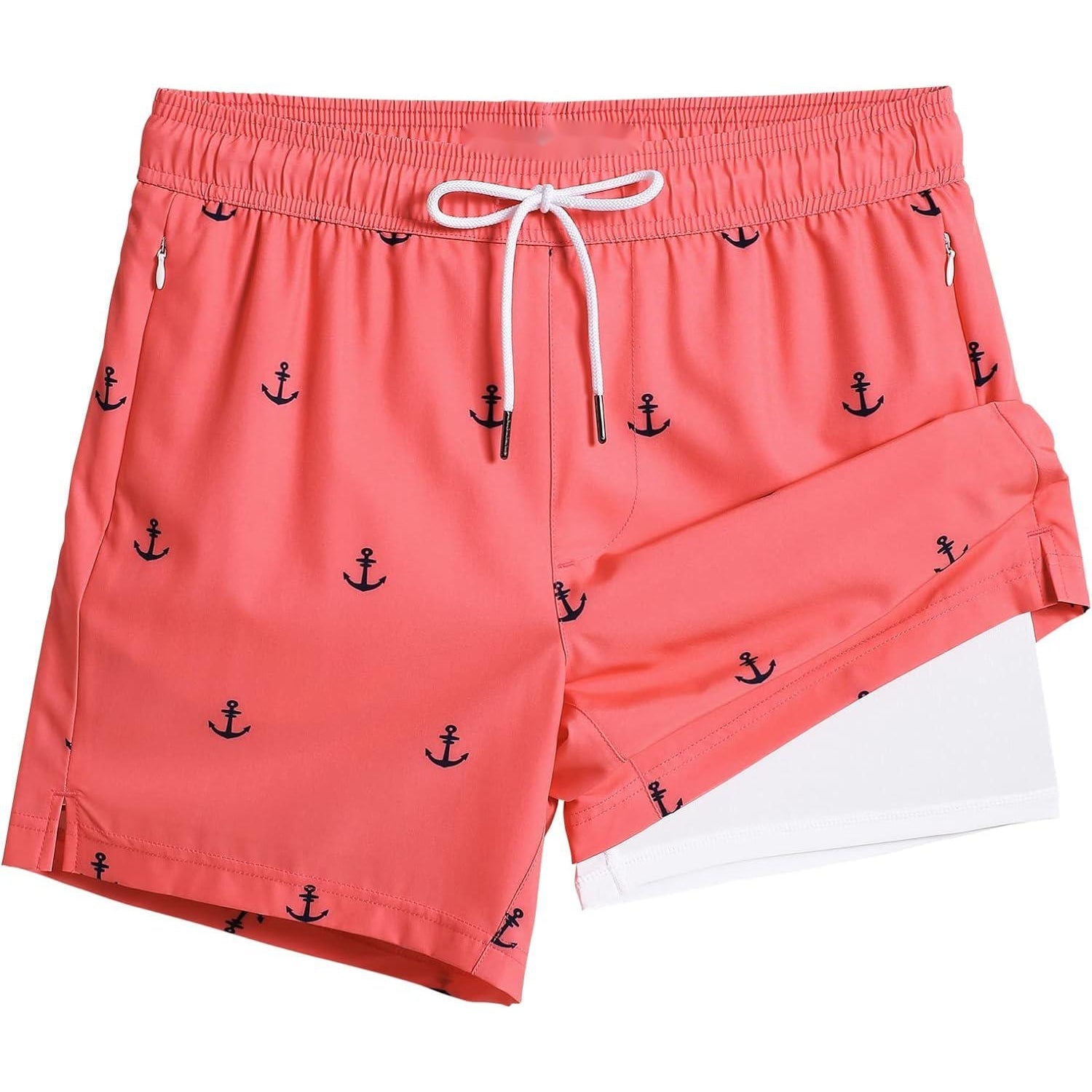 Zipper Pockets Quick Dry Shorts-Waves And Trunks