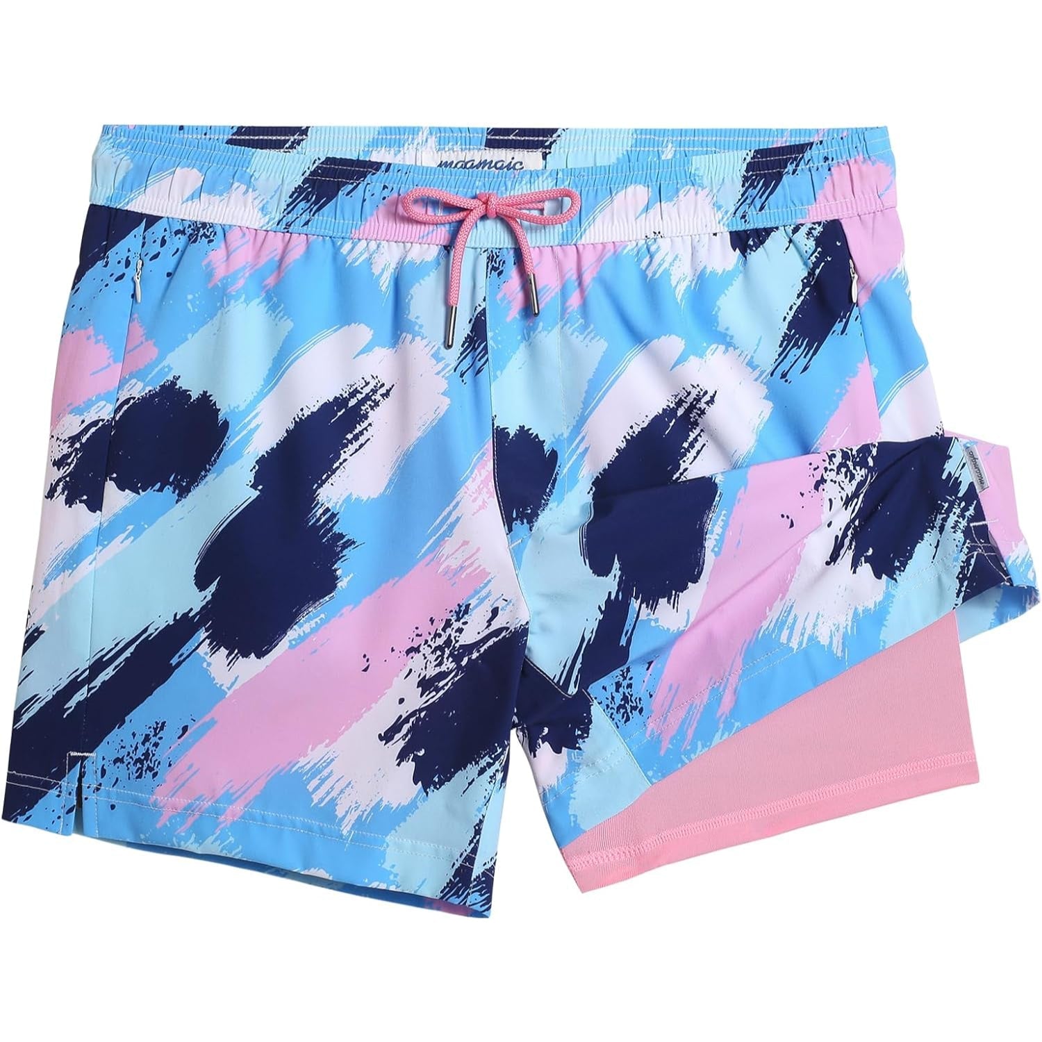 Zipper Pockets Quick Dry Shorts-Waves And Trunks