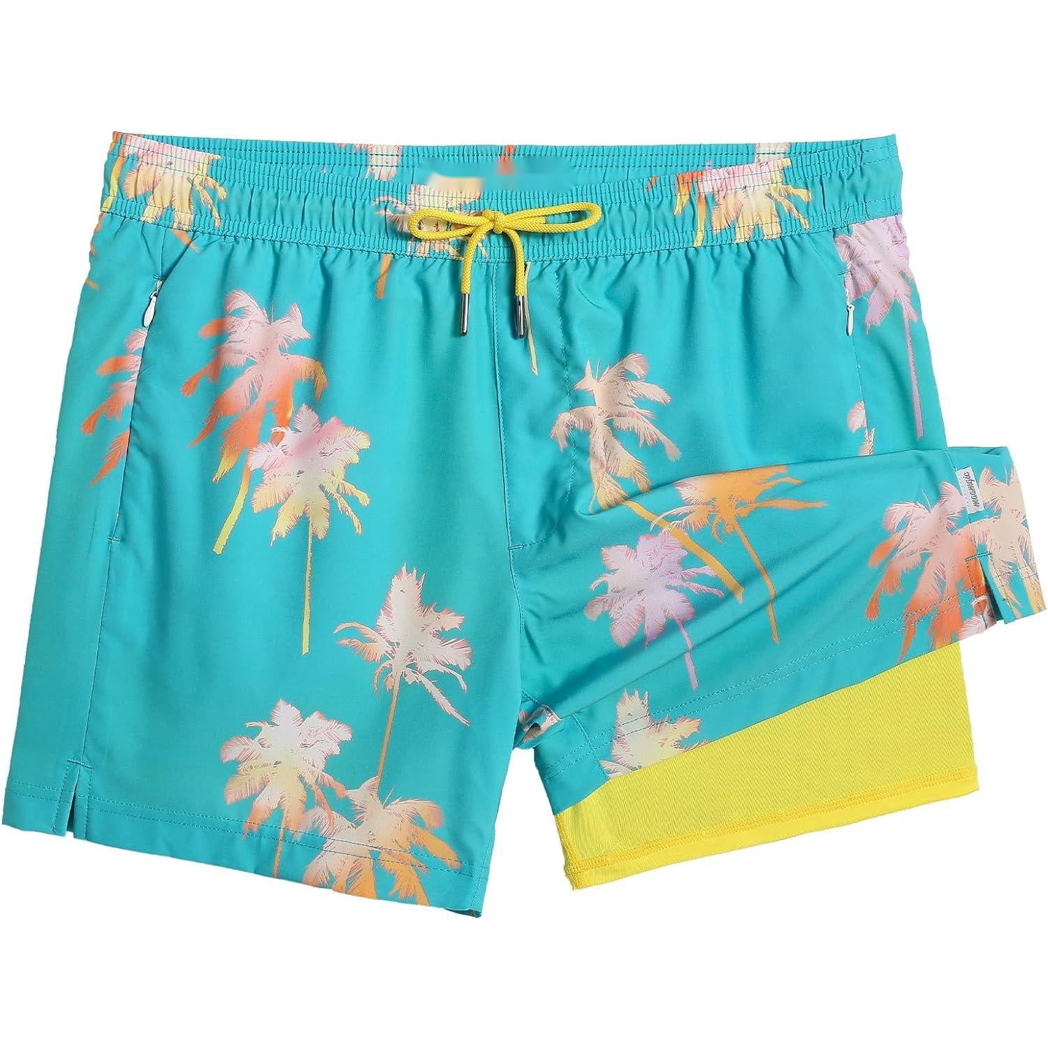 Zipper Pockets Quick Dry Shorts-Waves And Trunks