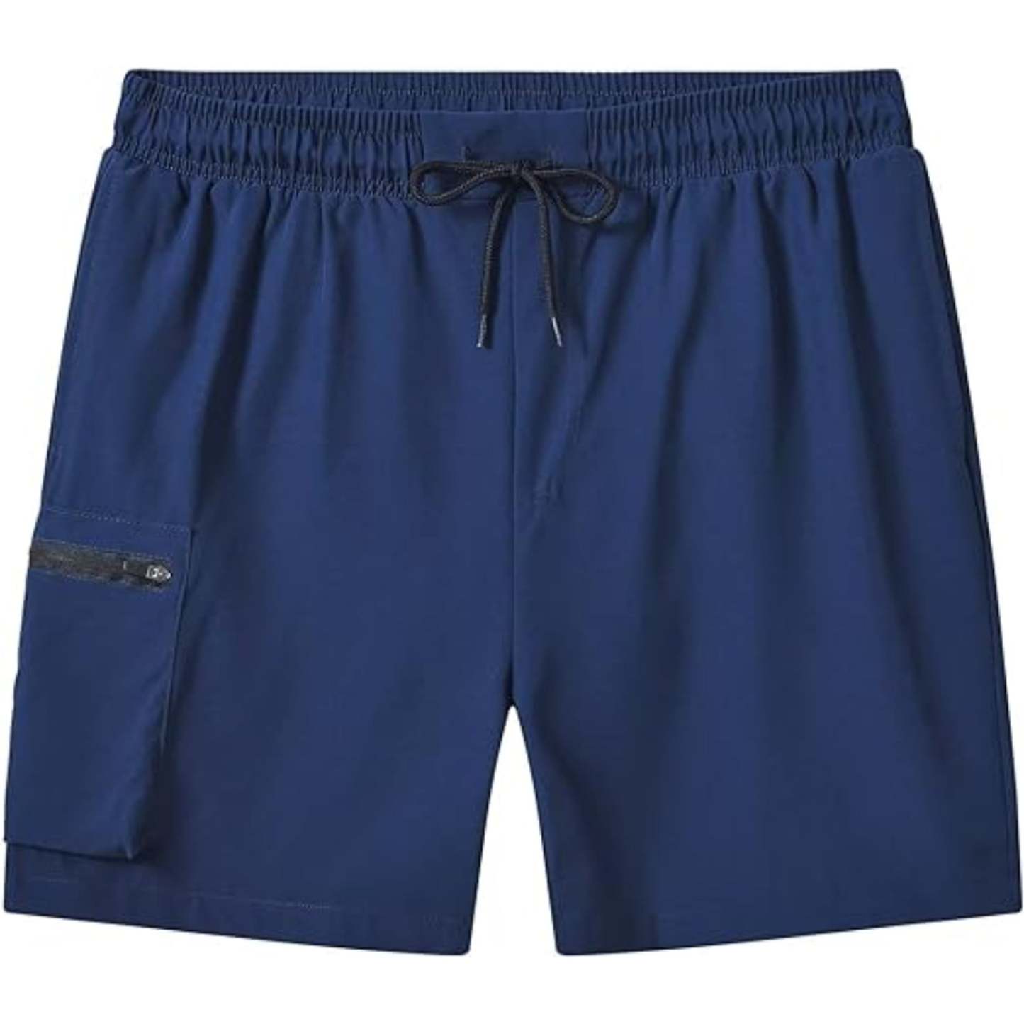 Zipper Pockets With Stretchable Swim Shorts-Waves And Trunks