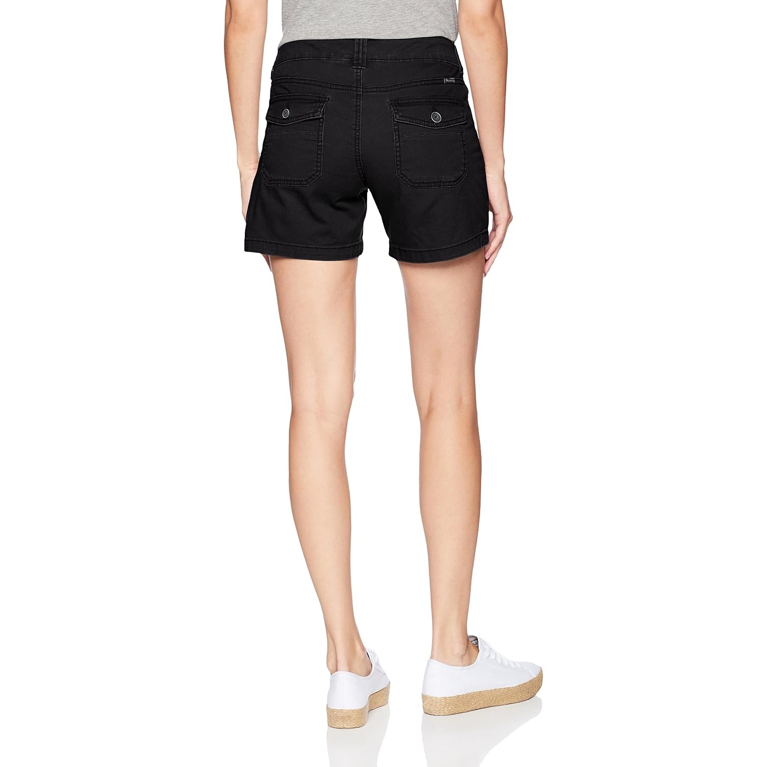 Button Style Comfy Stretchable Shorts For Women